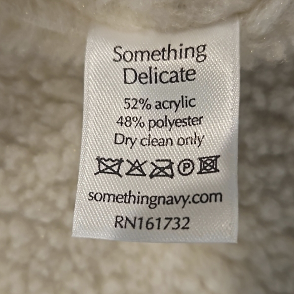 Something Navy Faux Fur Plaid Teddy Trucker Coat - Picture 9 of 12